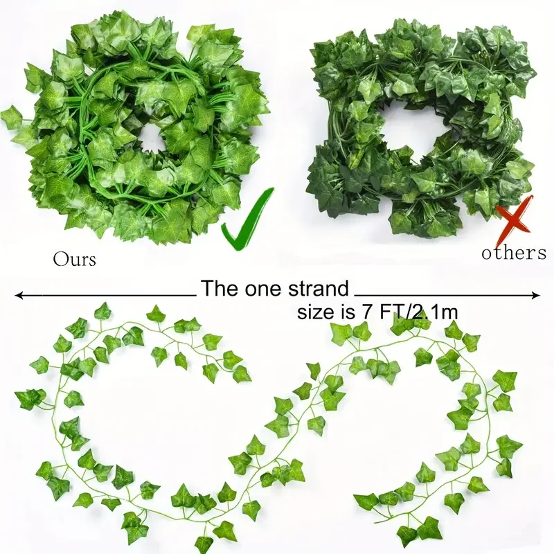 Artificial Green Ivy Leaf Ratt - огляд і ціна Preserved Moss Sheet