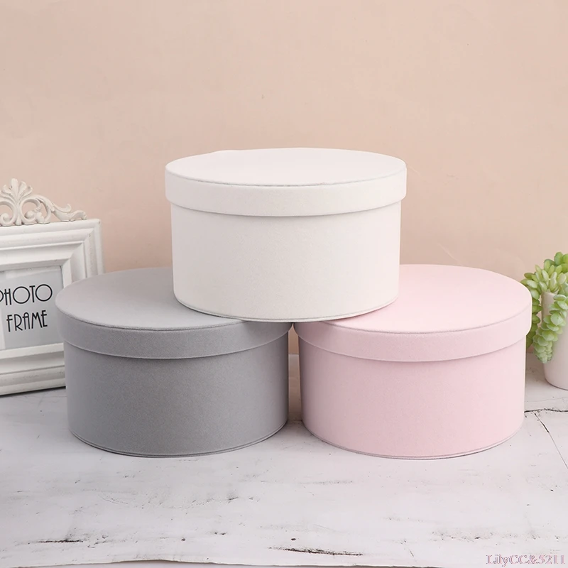 Velvet Round Flowers Box, Flow - огляд і ціна Anda Florist Supply