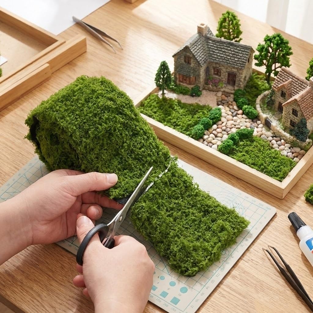 Artificial Moss Table Runner D - огляд і ціна Preserved Moss Sheet