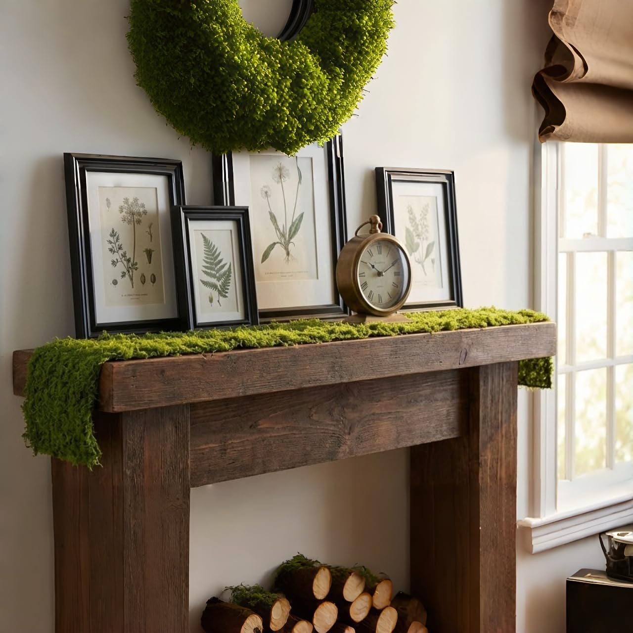 Artificial Moss Table Runner D - огляд і ціна Preserved Moss Sheet