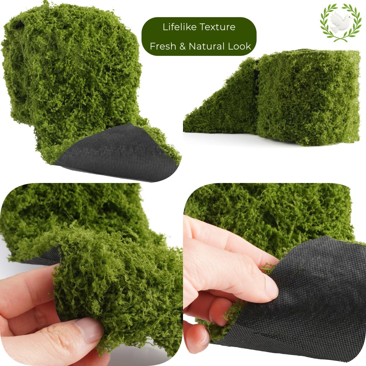 Artificial Moss Table Runner D - огляд і ціна Preserved Moss Sheet