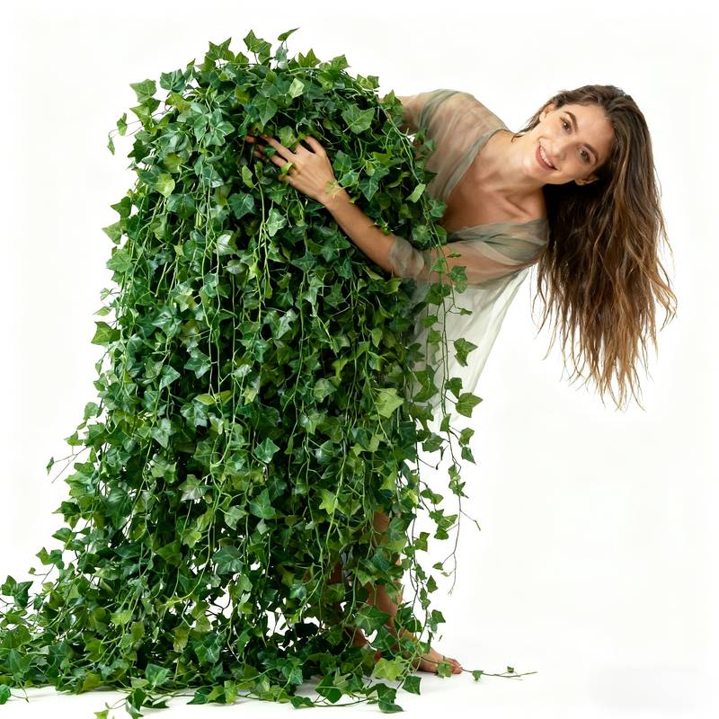 24 PCS Total 19m/755inch Ivy G - огляд і ціна Preserved Moss Sheet