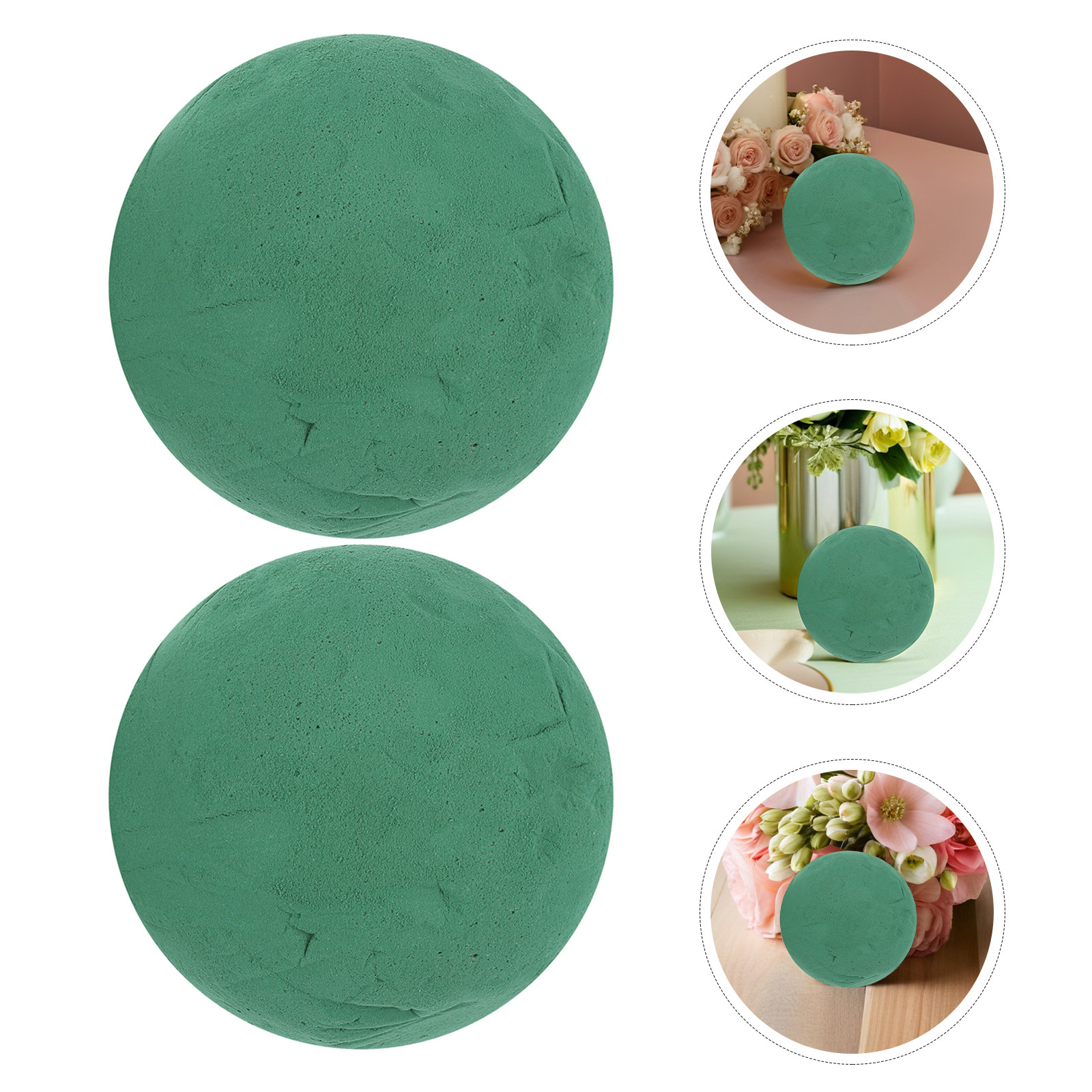 4Pcs Floral Foam Sphere 12Cm R - огляд і ціна Anda Florist Supply