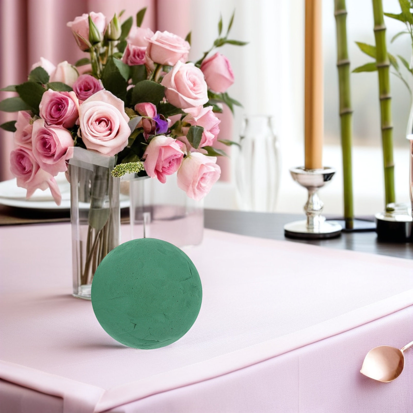 4Pcs Floral Foam Sphere 12Cm R - огляд і ціна Anda Florist Supply