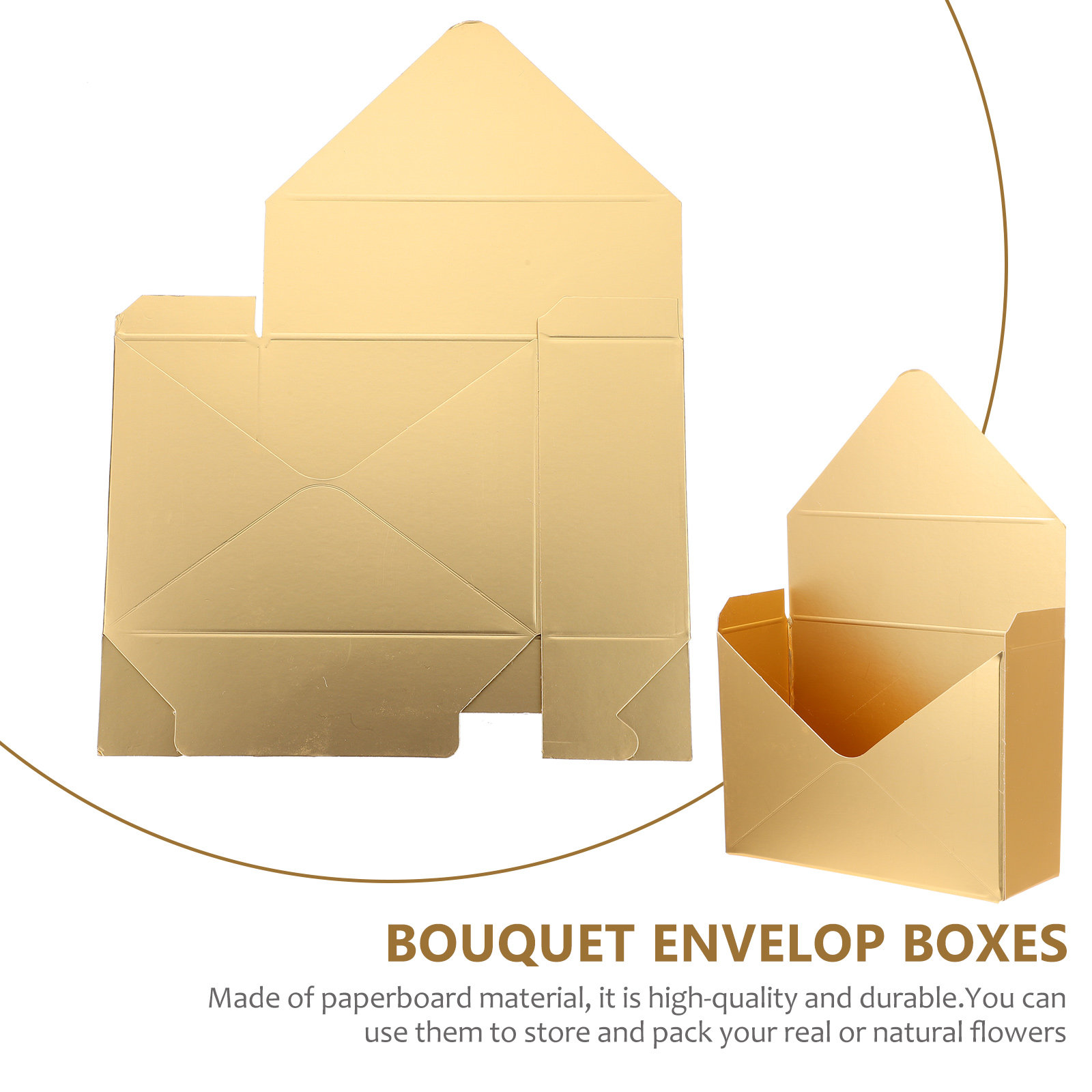 2Pcs Envelop Paper Box Flower  - огляд і ціна Anda Florist Supply